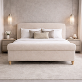 The Durham Sleigh BED - Macbabeds