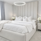 The Dorchester Tall Luxury Headboard Bed - Macbabeds