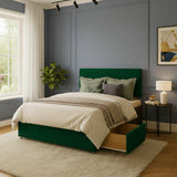The Astoria Graphite Storage Bed - Macbabeds