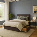 The Astoria Graphite Storage Bed - Macbabeds